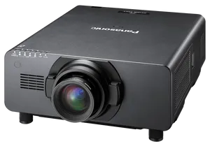 Professional Black Projector PNG