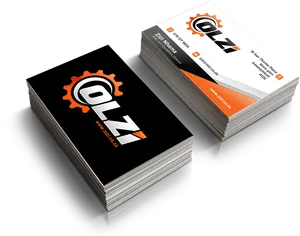 Professional Business Card Design PNG Image