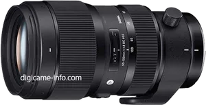 Professional Camera Lens PNG Image