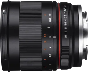 Professional Camera Lens PNG Image