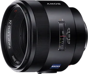 Professional Camera Lens Zeiss Planar PNG Image