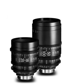 Professional Camera Lenses Set PNG Image