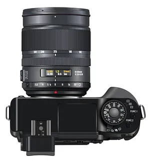 Professional Camera Top View PNG Image