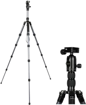 Professional Camera Tripod Stand PNG Image