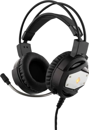 Professional Gaming Headset Isolated PNG Image