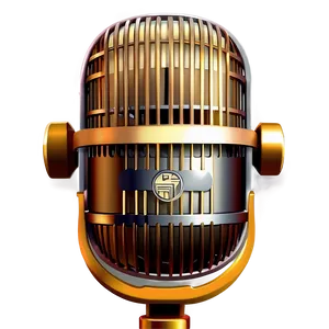 Professional Grade Podcast Mic Png Knm73 PNG Image