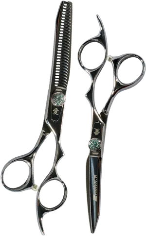 Professional Hairdressing Scissors PNG Image