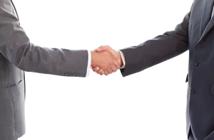 Professional Handshake Agreement PNG Image