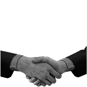 Professional Handshake Agreement PNG Image