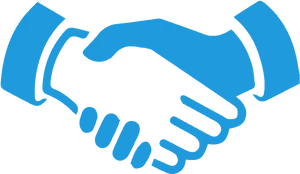 Professional Handshake Icon PNG Image