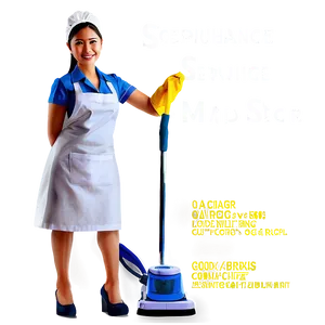 Professional Maid Service Png Nkh38 PNG Image