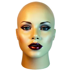 Professional Makeup Mannequin Head Png Vxb PNG Image