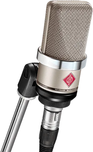 Professional Neumann Studio Microphone PNG Image