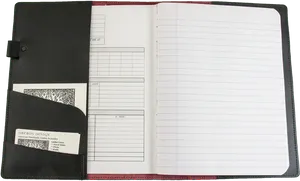 Professional Organizer Notebook PNG Image