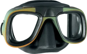 Professional Scuba Diving Mask PNG Image