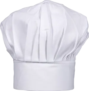 Professional White Chef Hat PNG Image