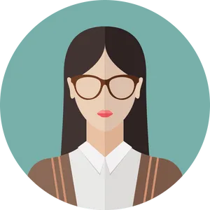 Professional Woman Avatar PNG Image