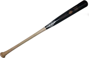 Professional Wooden Baseball Bat PNG