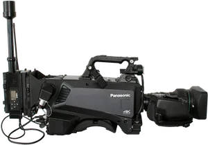 Professional4 K Broadcast Camera PNG