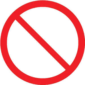 Prohibition_ Sign_ Red_ Circle PNG Image