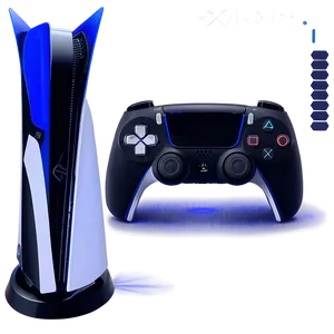 Ps5 Console In Action Png 38 PNG Image