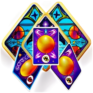 Psychic Tarot Cards Png Twi40 PNG Image