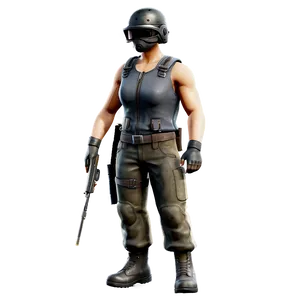 Pubg Character B PNG Image