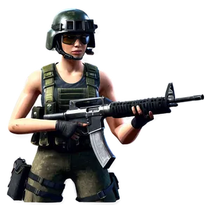 Pubg Commando Skin Png 55 PNG Image