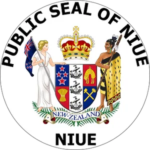 Public Sealof Niue PNG Image