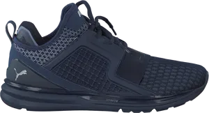 Puma Ignite Running Shoe Blue PNG Image