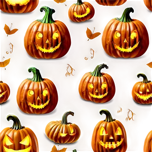 Pumpkin Face A PNG Image