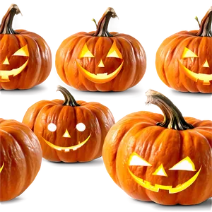 Pumpkin Face D PNG Image