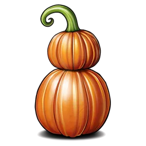 Pumpkin Outline Art Png 23 PNG Image