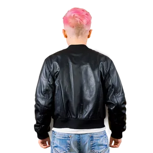 Punk-inspired Bomber Jacket Png Jtf PNG Image