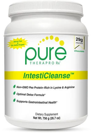 Pure Therapro Rx Intesti Cleanse Protein Supplement PNG