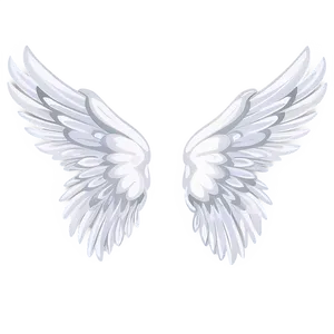 Pure White Wings Clipart Png Gto94 PNG Image