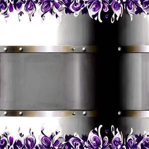 Purple Border D PNG Image