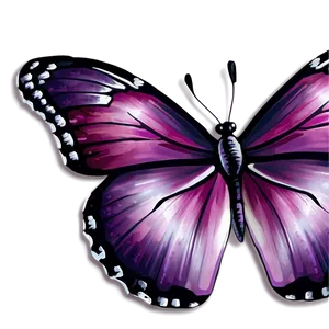 Purple Butterfly PNG Ant32 PNG