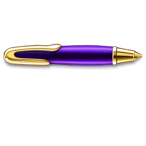 Purple Flair Pen Png 06292024 PNG Image