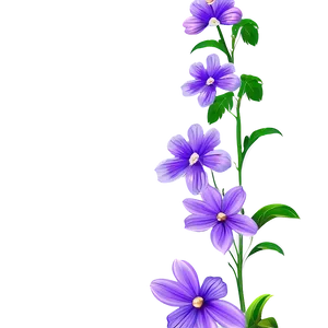 Purple Flower Png Qlh63 PNG Image