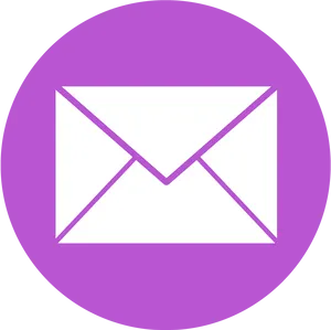 Purple Gmail Icon PNG Image