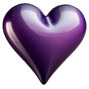 Purple Heart Emoji Png Sqx69 PNG Image