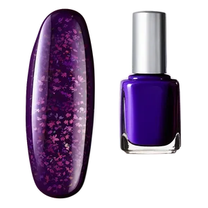 Purple Nail Polish Bottle Png Dpq PNG Image