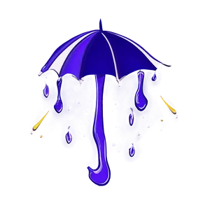 Purple Rain Puddle Reflection Png Sen PNG Image