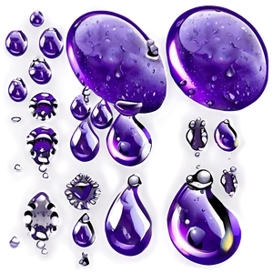 Purple Raindrops Background Png Sri50 PNG Image