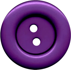 Purple Sewing Button PNG Image