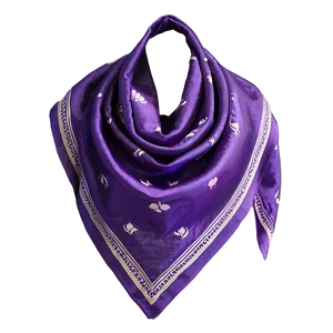 Purple Silk Bandana Png 05242024 PNG Image