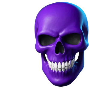 Purple Skull Trooper Character Render Png 25 PNG Image