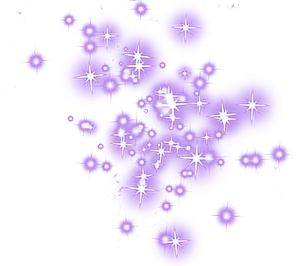 Purple Sparkles Glowing Background PNG Image