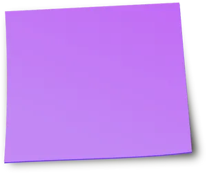 Purple Sticky Note Black Background PNG Image